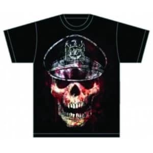 Slayer Skull Hat Mens T Shirt: XXL