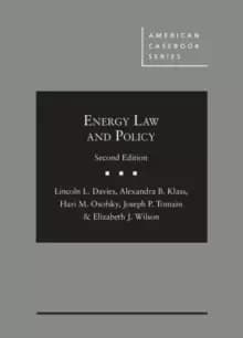 Energy Law and Policy