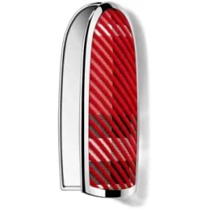 GUERLAIN Rouge G de Guerlain Luxurious Velvet Double Mirror Case Lipstick Case with Mirror Shade Graphic Tartan