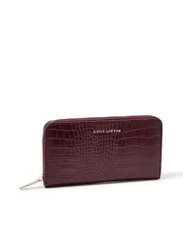 Katie Loxton Faux Croc Purse - Wine