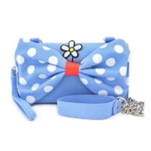 Loungefly Disney Positively Minnie Polka Dot Crossbody Wristlet