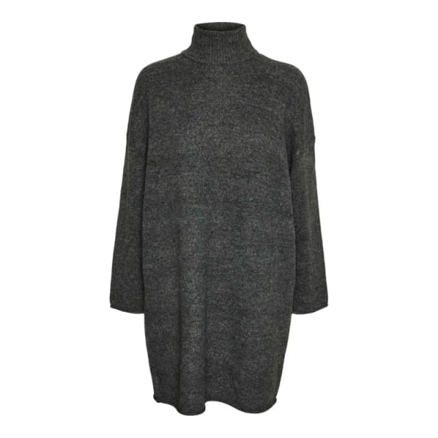 Vero Moda Womens turtleneck sweater dress Vero Moda Gemma Gris Female XL