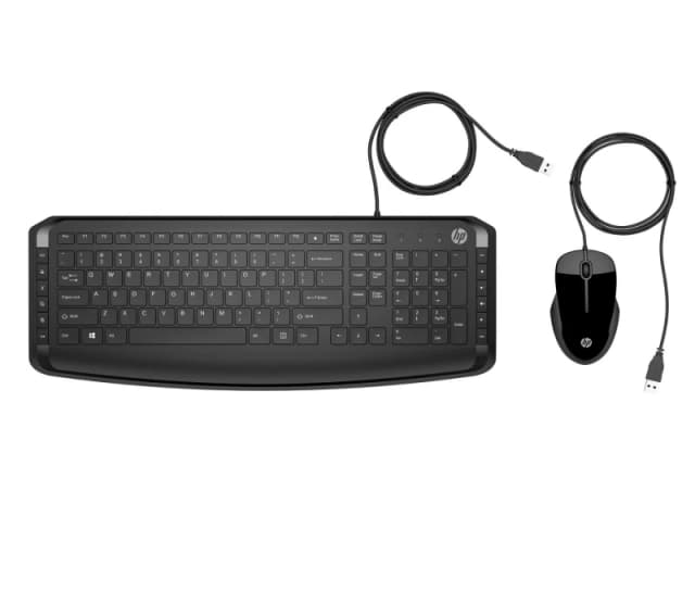 HP Wired Keyord Mouse 250 CZ