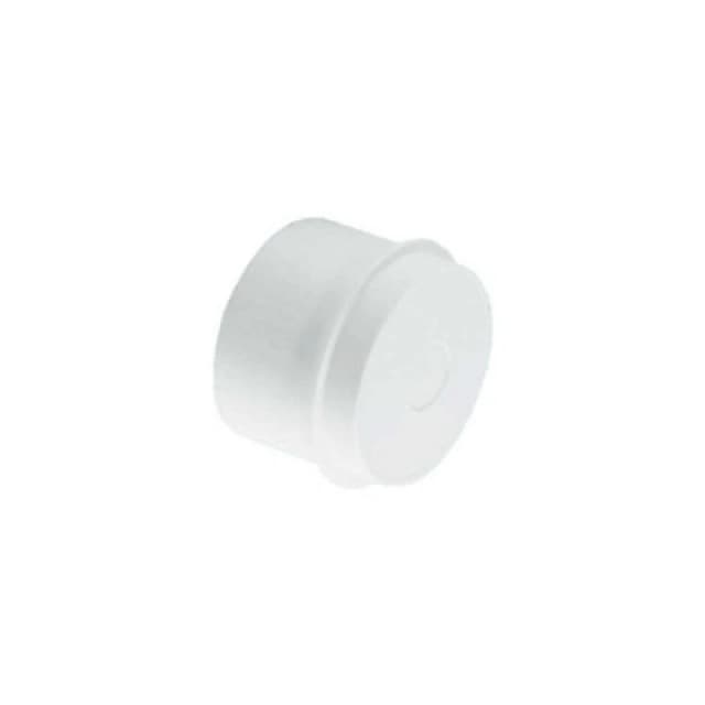 McAlpine S23M 1.25" Multifit Blank Cap without nut White