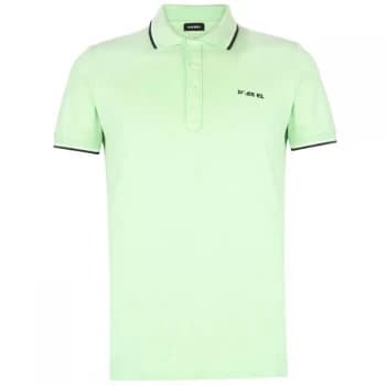 Diesel Broken Logo Polo Shirt - 5AQ Mint