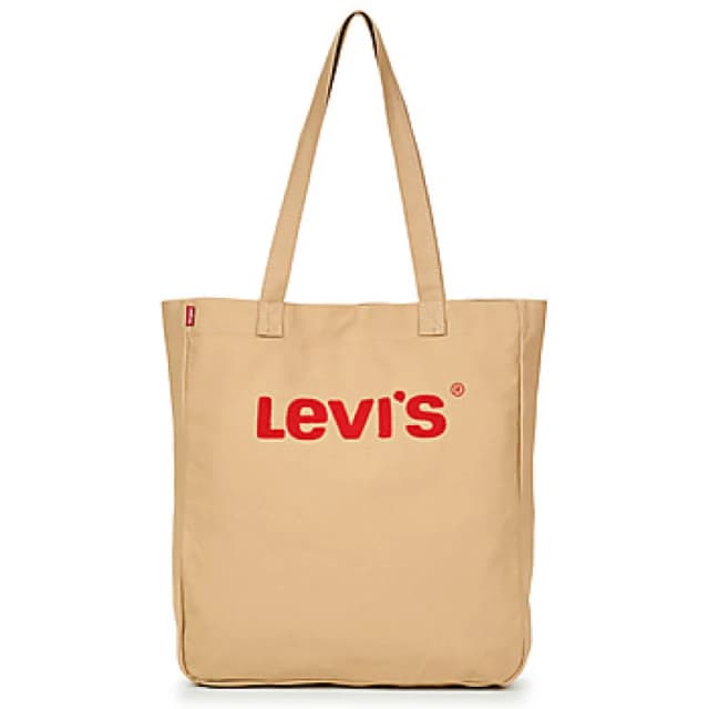 Levis EVERYDAY GRAPHIC TOTE womens Shopper bag in Beige