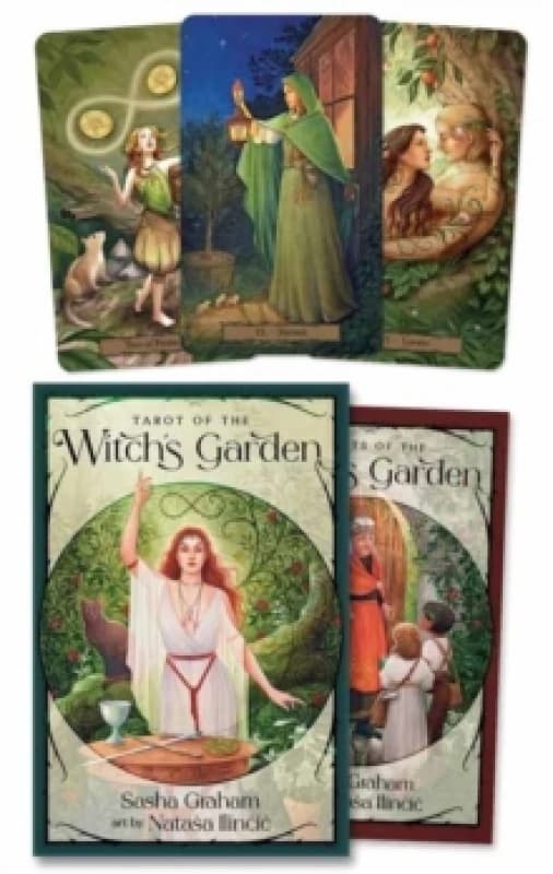 Tarot of the Witch's Garden. Kit. By Sasha Graham, Natasa Ilincic Books