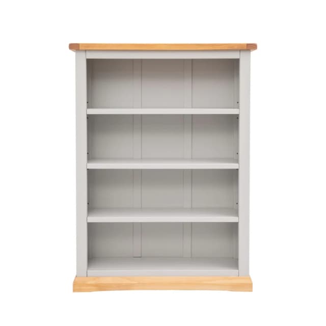 Cabinet Bits Bomporto Light Grey Bookcase 120X90X25Cm