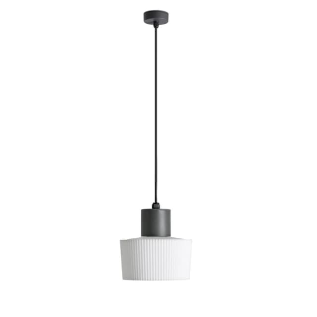 Netlighting Muffin Outdoor Pendant Ceiling Light Dark Grey 1x E27 IP44 Dark Grey Unisex