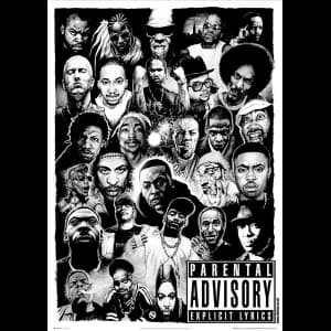 Rap Gods Maxi Poster