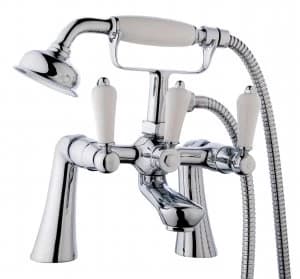 Wickes Enchanted Bath Shower Mixer Tap - Chrome