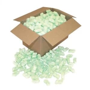 Loosefill S shaped 100 Recycled Biodegradable Polystyrene 0.42m White