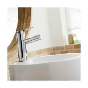 Mira Evolve Basin Mixer Tap - Silver