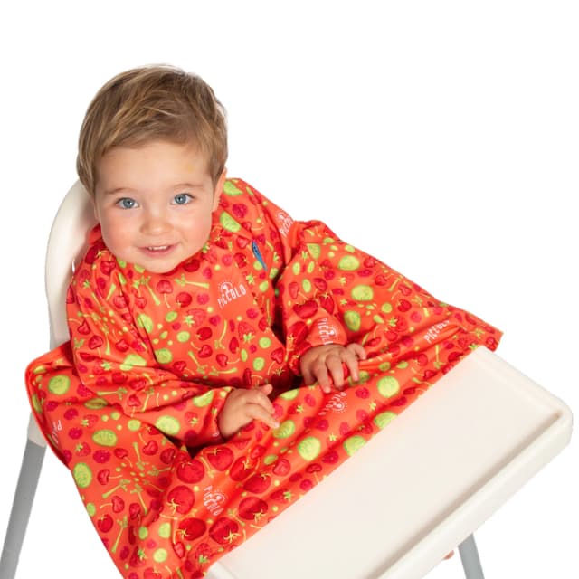 Piccolo X Bibado Weaning Bib - Red