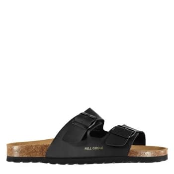 Full Circle Gatow Cork Sandals - Black