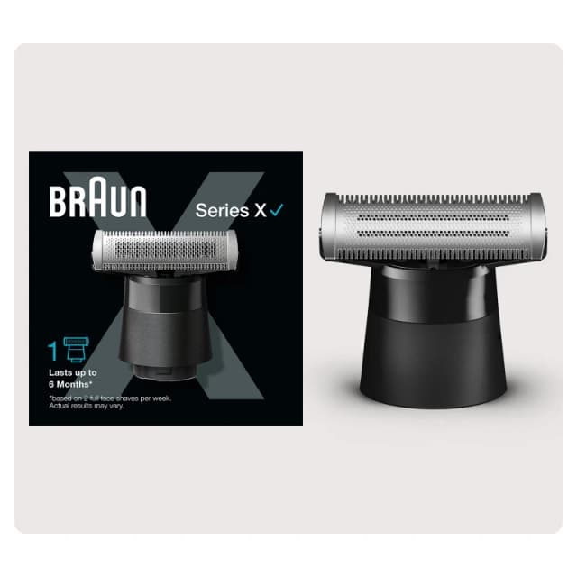 Braun Series X Replacement Blade For Braun Series X Styler Trimmer XT20 Black Men