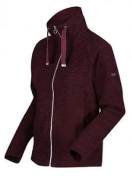 Regatta Zaylee Full Zip Fleece Jacket - Dark Burgundy
