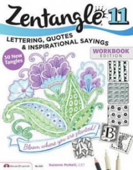Zentangle. 11 Lettering Quotes and Inspirational Sayings by Suzanne Mcneill Czt - Suzanne Mcneill Czt Paperback