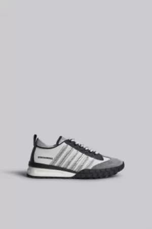 DSQUARED2 Women Sneaker White Size 3 70% Calfskin 20% Goatskin 10% Bovine leather