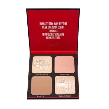 UOMA Highlife Highlighter and Contour Face Palette - Vol 2 Light - Medium