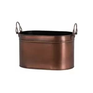 Hill Interiors - Large Copper Log Bucket