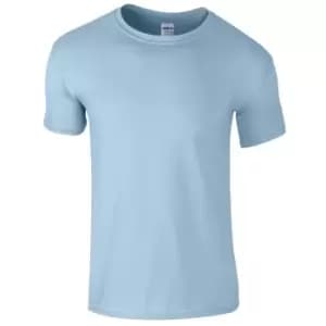 Gildan Mens Short Sleeve Soft-Style T-Shirt (3XL) (Light Blue)