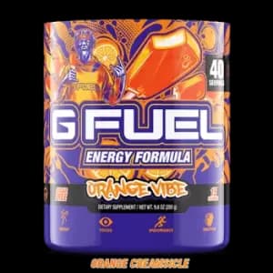 G Fuel Orange Vibe Tub (40 Servings) Elite Energy and Endurance Formula