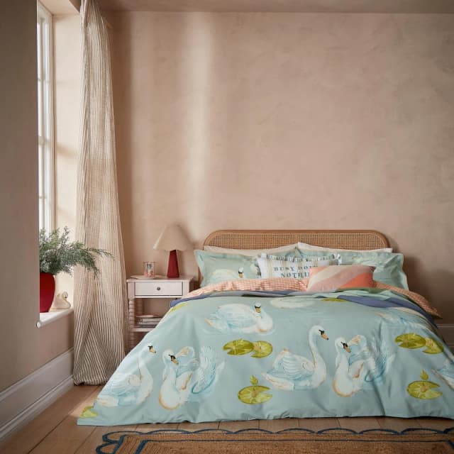 Yvonne Ellen YE Sister Swans Cover 99 Aqua unisex Single