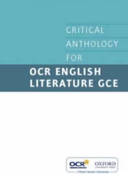 Critical Anthology for Ocr As English Literature by Various Paperback