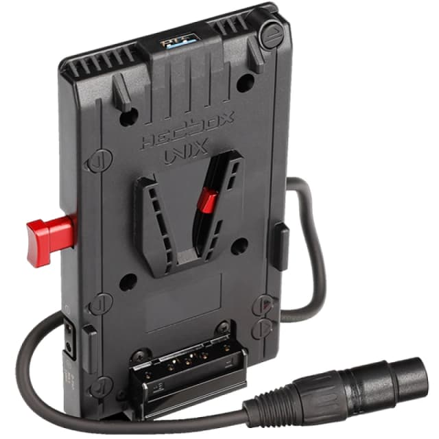 Hedbox Professional Cine Battery V-Mount Plate UNIX-4X