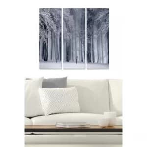 MDF1820987 Multicolor Decorative MDF Painting (3 Pieces)