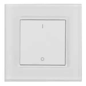 Kosnic Battery Powered Single Channel Wall Mount Push Switch - CSWRF02