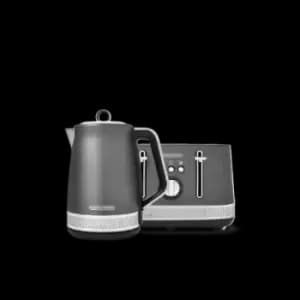 Morphy Richards Illumination Jug Kettle 108022 with Illumination 4 Slice Toaster 248022