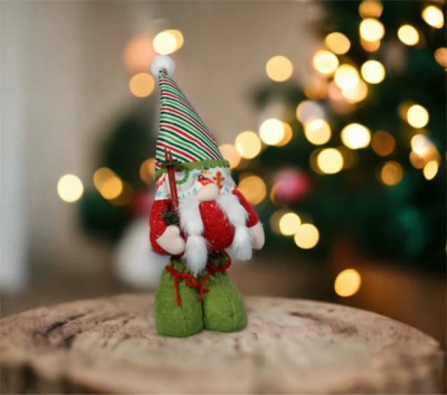 Xmas Haus Christmas Soft Plush Nordic Gonk Elf Dwarf Decoration With Extending Legs - Freya ELV-450799