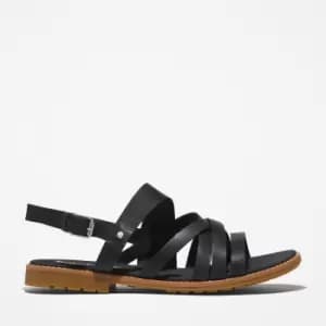 Timberland Chicago Riverside Backstrap Sandal For Her In Black Black, Size 3.5