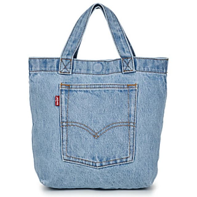 Levis MINI BACK POCHET TOTE womens Handbags in Blue