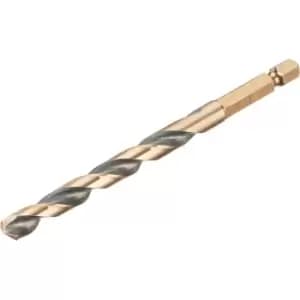DEWALT Black and Gold Hex Impact HSS Drill Bit 7.5mm Pack of 1