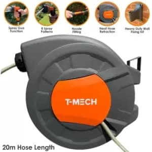 Tmech - 20m Retractable Hosepipe