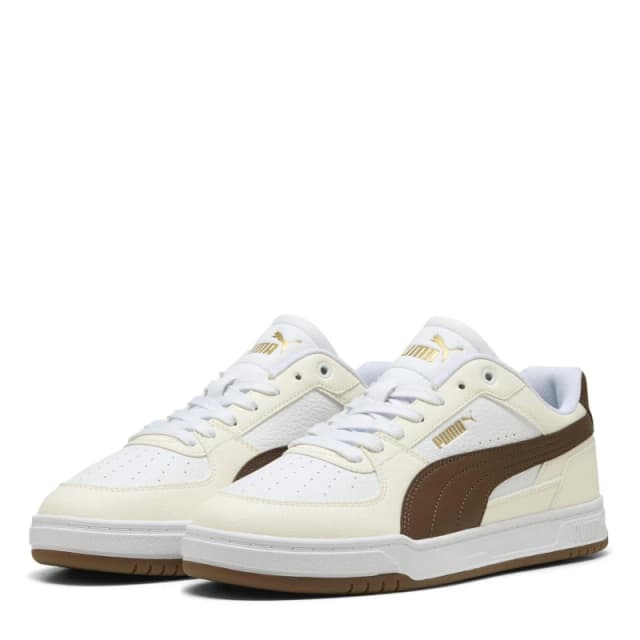 Puma Caven Trainers Mens Wht/Brown/Gum male 11 (46)
