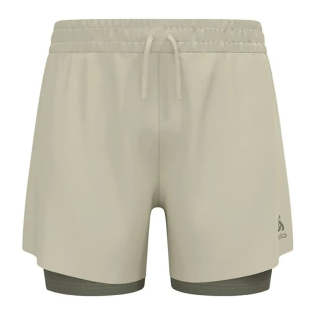 2-in-1 shorts Odlo Zeroweight Gris Male L