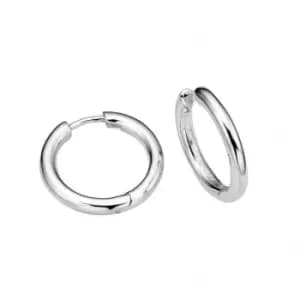 Beginnings Sterling Silver E3459 Huggie Earrings