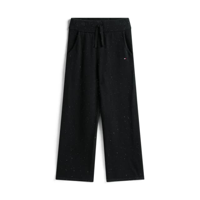 Tommy Hilfiger Kids Sequin Knitted Trousers Black BDS female 10Y
