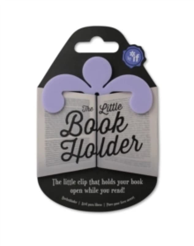 Little Book Holder - Lilac. Gift. By THAT COMPANY CALLED IF Books