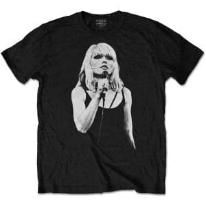 Debbie Harry - Open Mic. Mens Large T-Shirt - Black