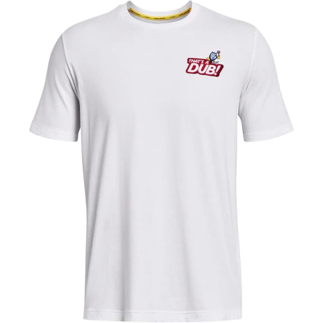 Under Armour Curry Dub Goat T-Shirt Mens - White White S