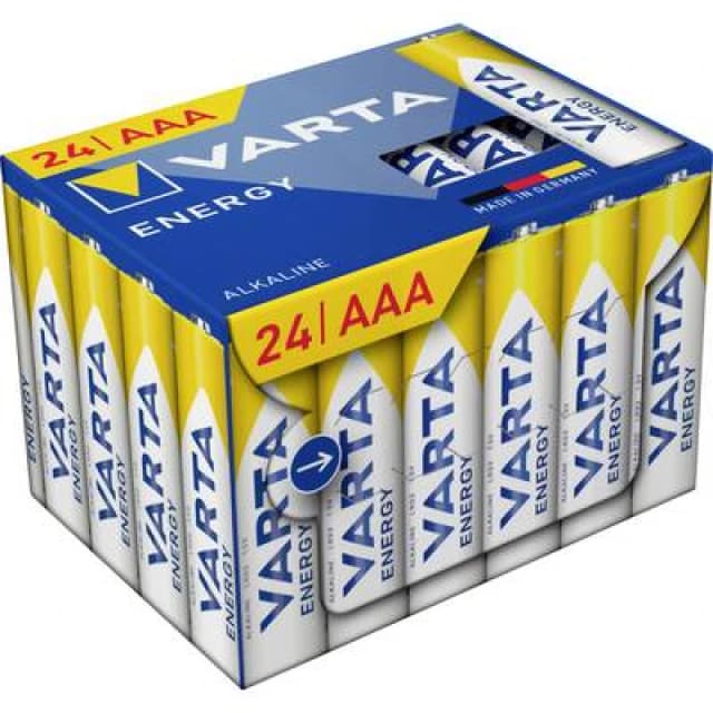 Varta Varta VARTA Energy AAA Cube Pack24 AAA battery Alkali-manganese 1.5 V 24 pc(s) 4103229234