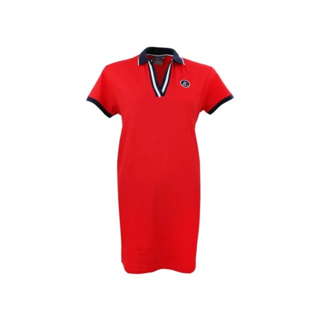 Womens polo shirt Peak Mountain Asfori Rouge Female L