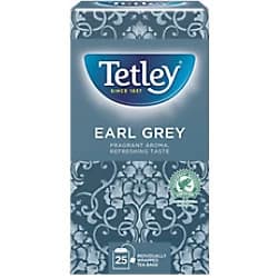 Tetley Earl Grey 25's - Pack of 6