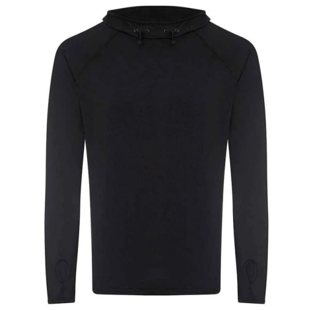 AWDis AWDis Men Just Cool Cowl Neck Top in Black Size: Small Black S Male 5063300453377