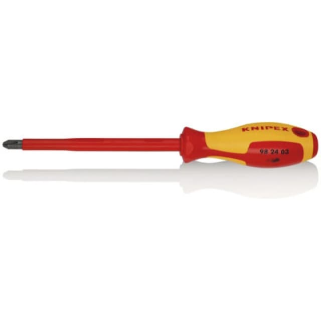 Knipex 98 24 03 Vde Insulated Screwdriver, Ph3 X 150mm 18804